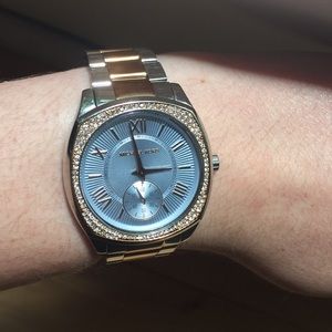 Michael Kors Ladies Two Tone Steel Bracelet Watch